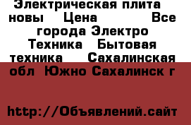 Электрическая плита,  новы  › Цена ­ 4 000 - Все города Электро-Техника » Бытовая техника   . Сахалинская обл.,Южно-Сахалинск г.